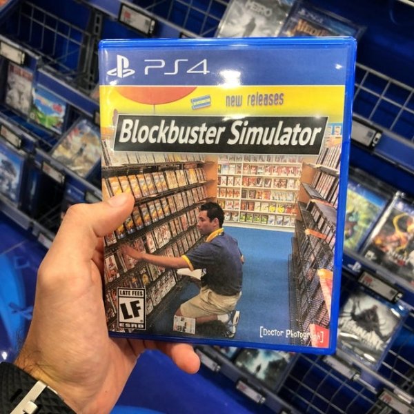 PS4 new releases Blockbuster Simulator