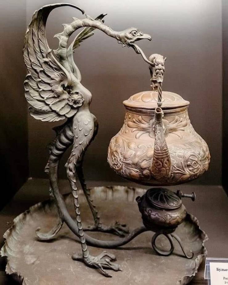 stunning 19th century teapot