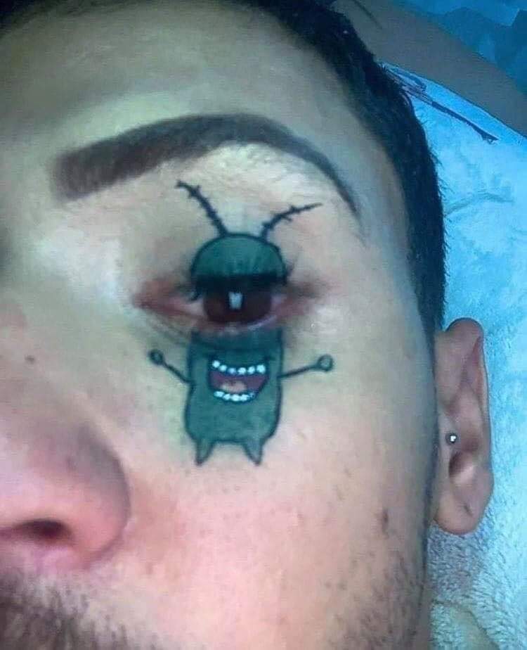 plankton tattoo
