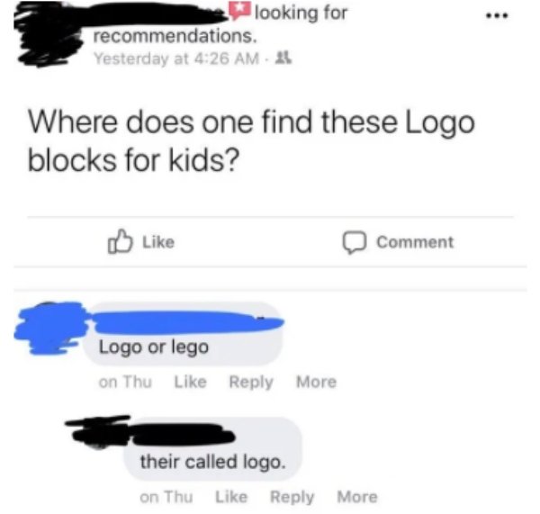 looking for recommendations. Yesterday at Where does one find these Logo blocks for kids? Comment Logo or lego on Thu More their called logo. on Thu More