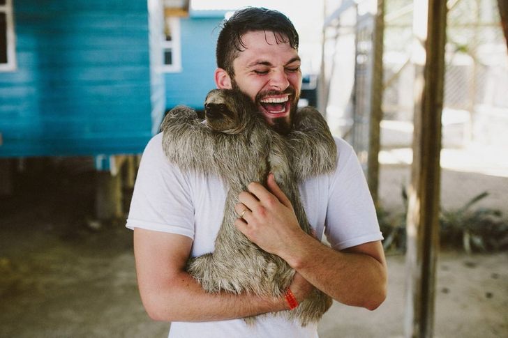 “My husband on the happiest day of his life”