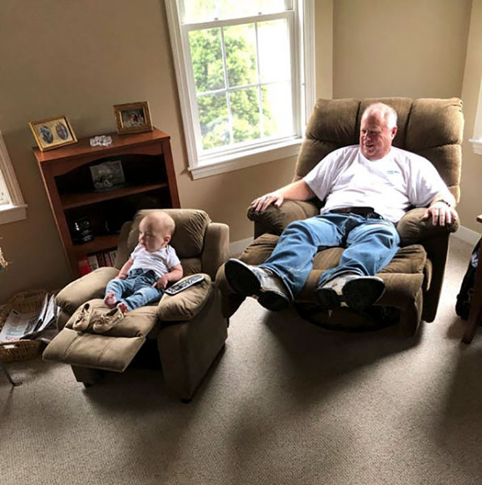 grandpa recliner - Con