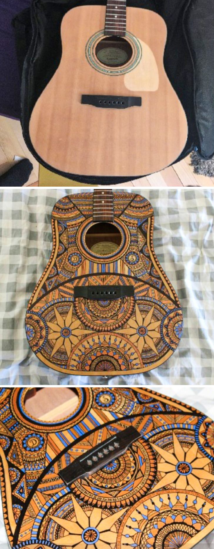 custom guitar design