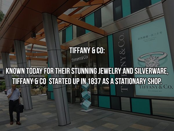 glass - Tiffany & Co Ny & Co. Tiffany&Co Known Today For Their Stunning Jewelry And Silverware, Tiffany & Co Started Up In 1837 As A Stationary Shop. Tiffany & Co.