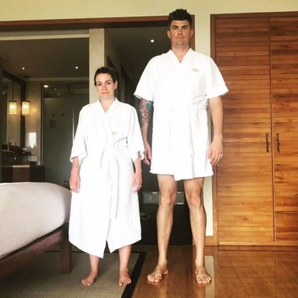 “When it comes to hotel robes, one size does not fit all.”