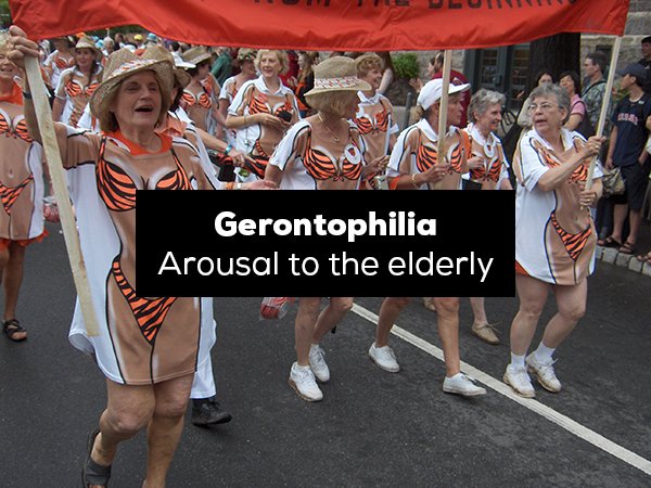 weird old people - Gerontophilia Arousal to the elderly