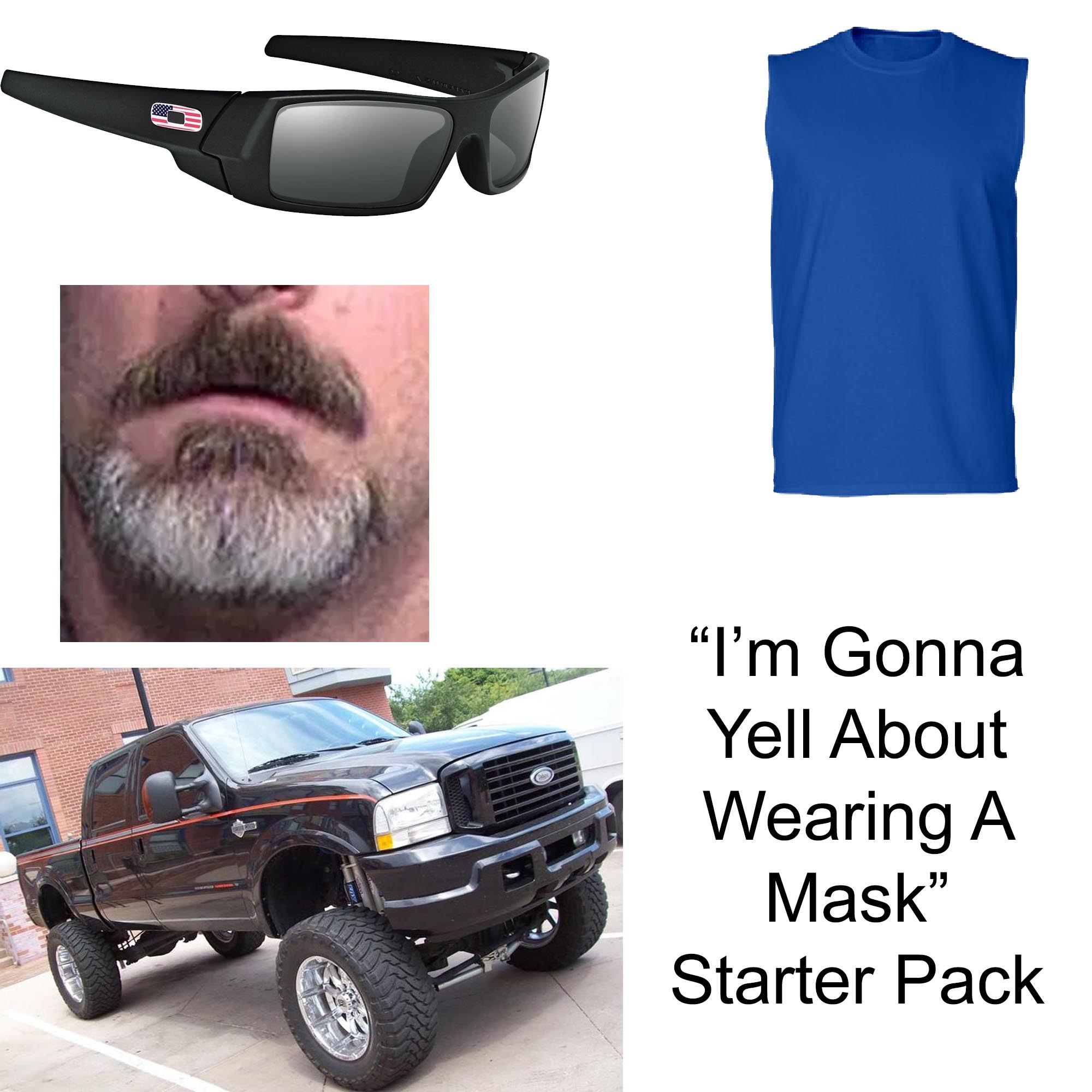bumper - "I'm Gonna Yell About Wearing A Mask" Starter Pack