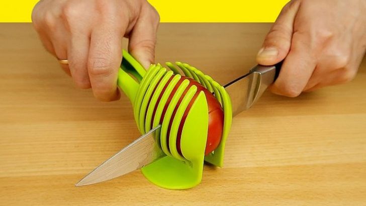 For easy and safe slicing