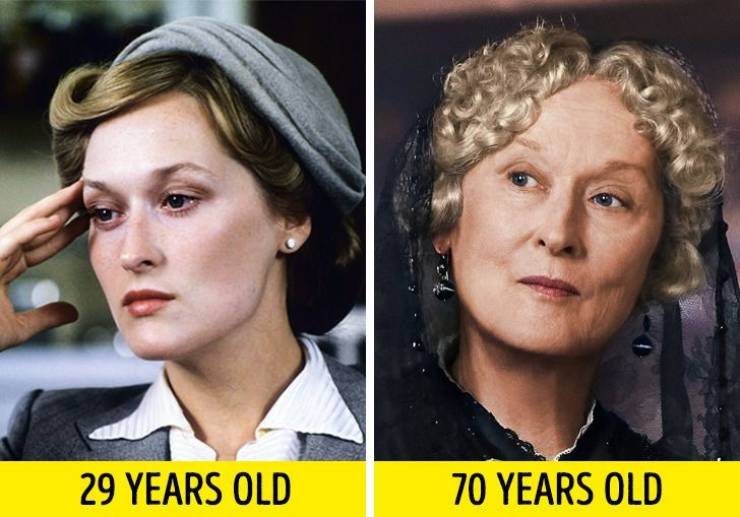 meryl streep little women - 29 Years Old 70 Years Old