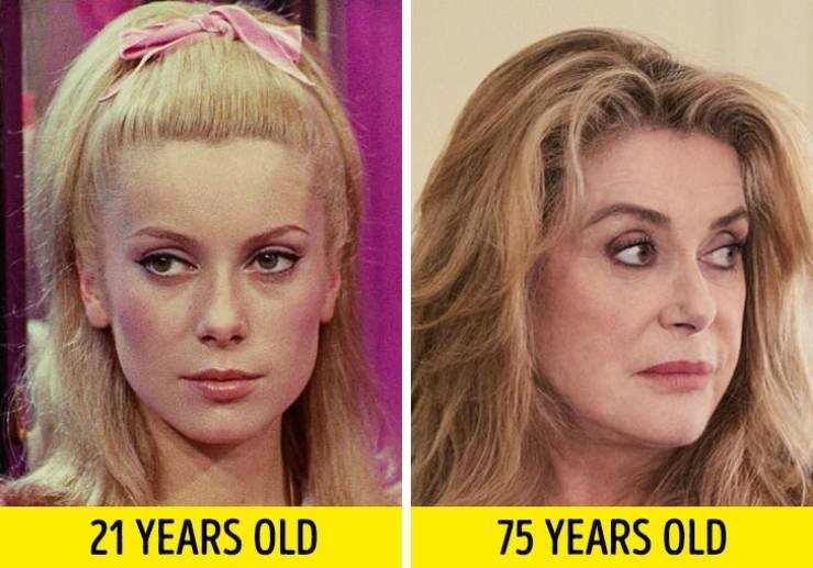 catherine deneuve the truth - 21 Years Old 75 Years Old