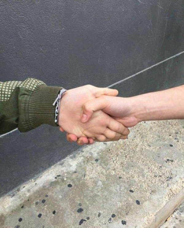 people holding hands cursed