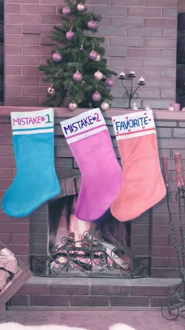 christmas chimney  stockings - mistake 1, mistake 2, favorite