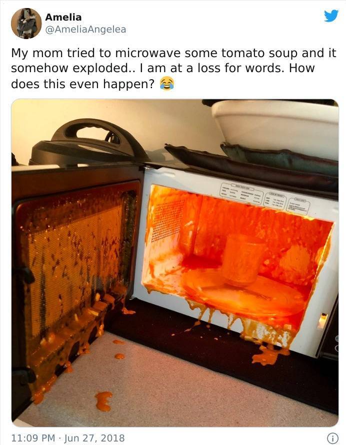 35 People Who Failed at Using a Microwave.