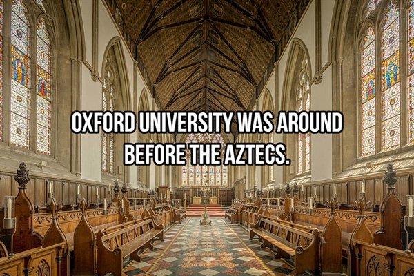 merton college chapel - Oxford University Was Around Before The Aztecs. 1993 Sek