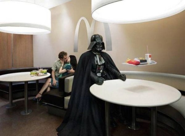 darth vader mcdonalds