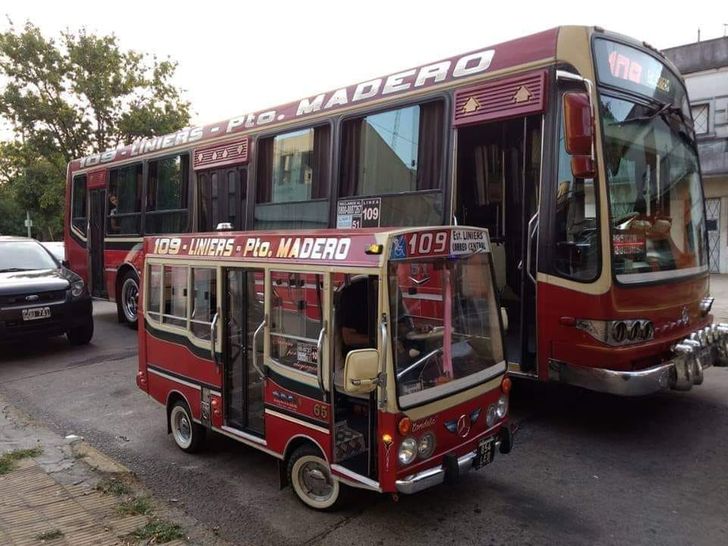 A parent-bus and its baby-bus