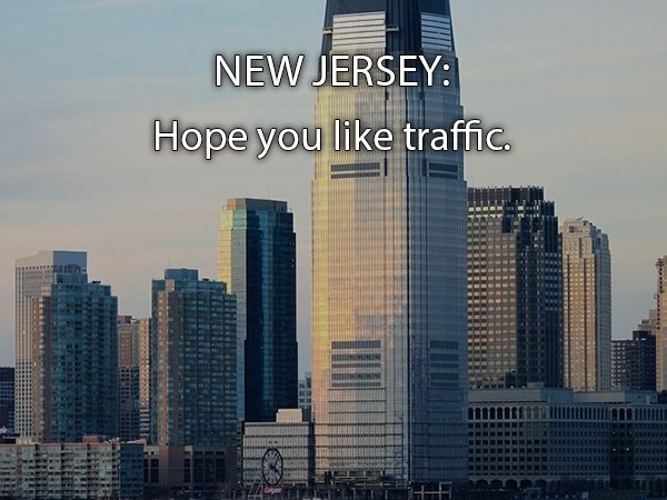 New Jersey - New Jersey Hope you traffic.