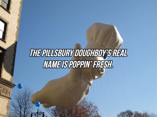 sky - The Pillsbury Doughboy'S Real Name Is Poppin' Fresh