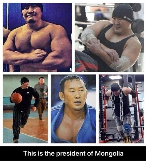 khaltmaagiin battulga - Sodo Ini This is the president of Mongolia
