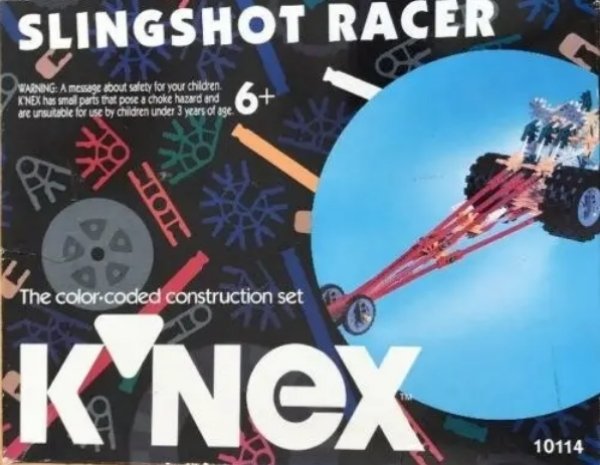 knex - Slingshot Racer Warning A Mesage bout safety for your children. Knex has anal parts the porta choke hasard and are unsuitable for use by children under 3 years of age. 6 The colorcoded construction set K'Nex 10114