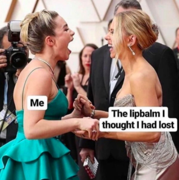 oscars 2020 florence pugh - Me The lipbalm 1 thought I had lost