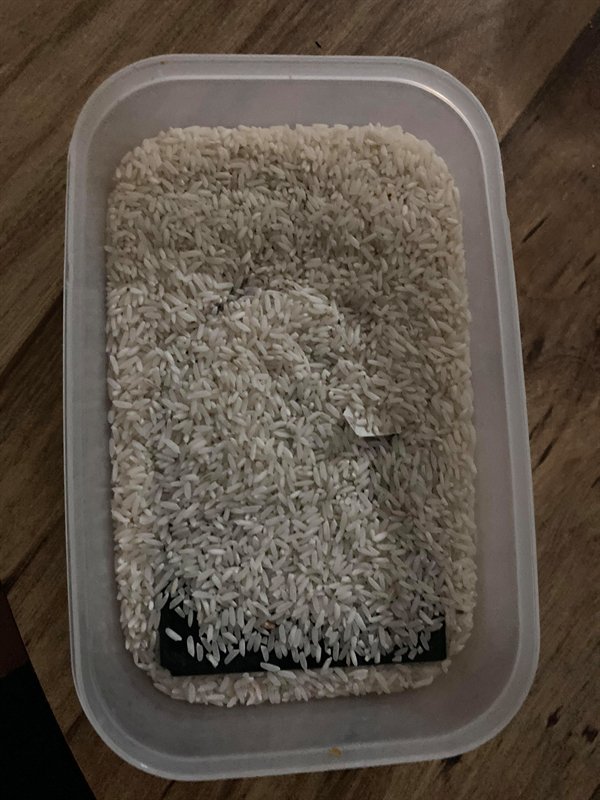 “My mom spilled a glass of water on my switch while I was gone, that’s how I found it.”