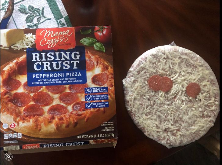 mama cozzi's - Mama Cozzis Rising Crust Pepperoni Pizza Mozzarella Cheese And Pepperoni Pepperoni Made With Pork, Chicken And Beef Made 100% Preservative Free Crust No Artificial Flavors Am Hrdin 000 Gehen Se Met Wt 27.5 Oz 1 Lb 11.5 Oz 7799 maut Rising C