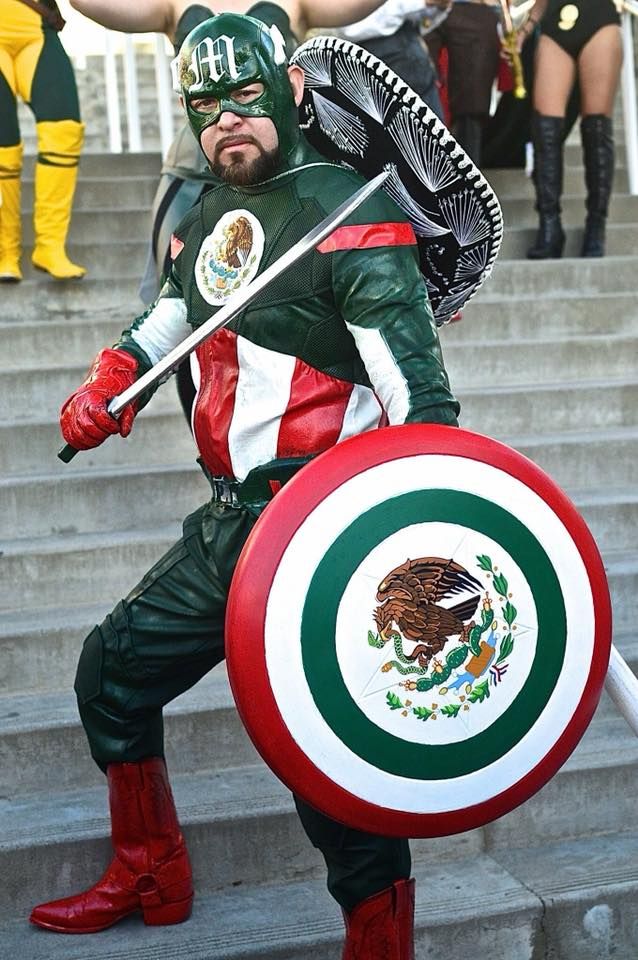 captain america vs captain mexico