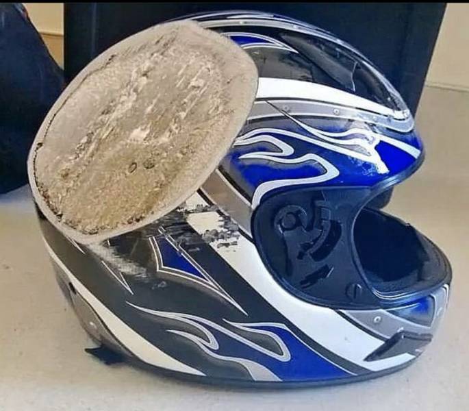 bike crash helmet