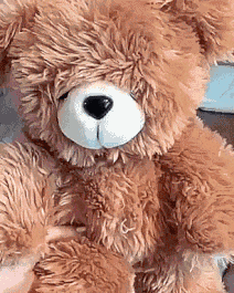 teddy bear masterbating gif