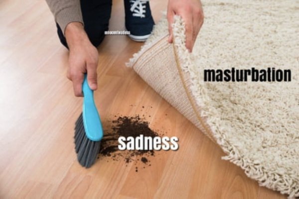 floor - masturbation sadness