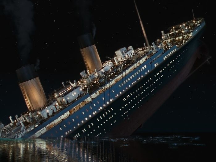 titanic sinking