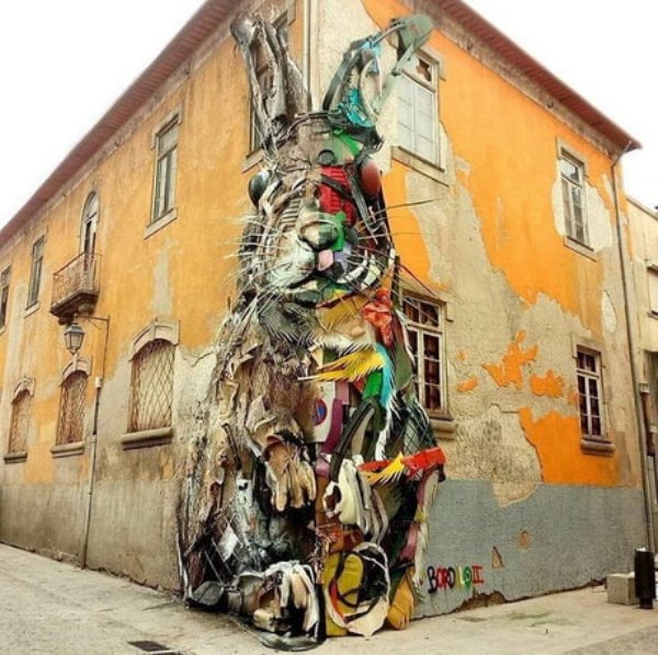 street art in lisbon - Bipood