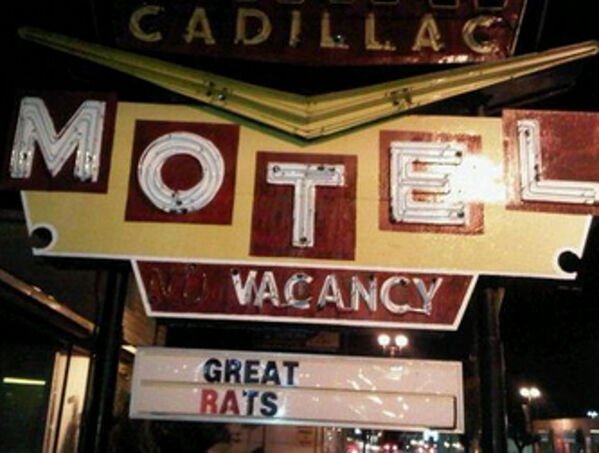 cadillac motel - Cadillac M Mote R Vacancy Great Rats