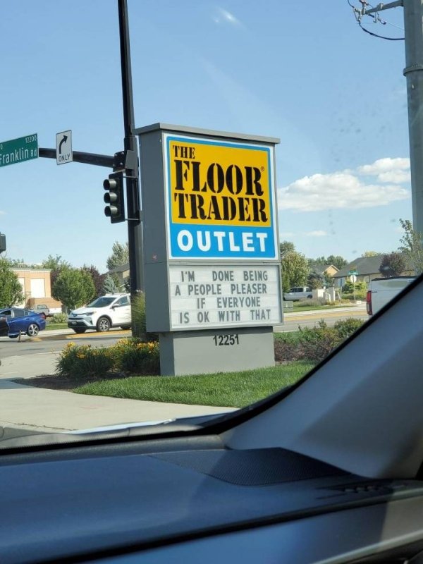 floor trader - 02200 The Franklin Only Floor Trader Outlet I'M Done Being A People Pleaser If Everyone Is Ok With That 12251