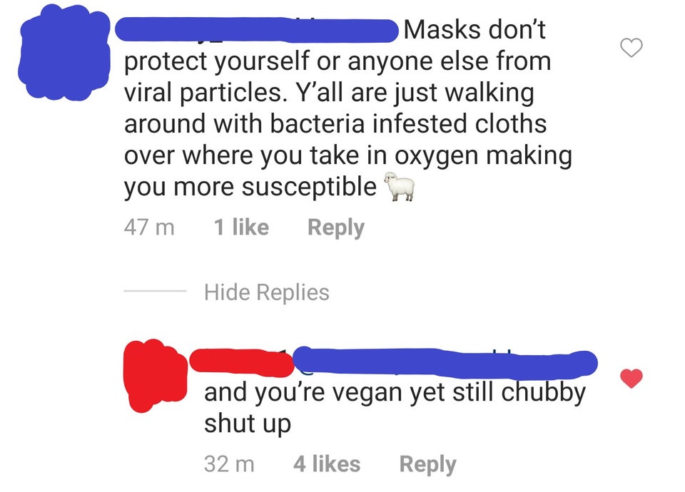 diagram - Masks don't protect yourself or anyone else from viral particles. Y'all are just walking around with bacteria infested cloths over where you take in oxygen making you more susceptible 47 m 1 Hide Replies and you're vegan yet still chubby shut up