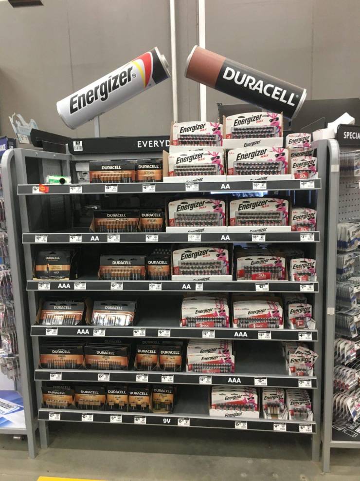 inventory - Duracell Energizer Energizer Energizer Specia Everydamit Energize Energizer Energizer Energizer Emerge Duracell Duracell Energizer Rette Aa Energizer Energizer Duracell Tr Duracell Energizer Aa Aa Durable Energizer Duracell Duracele Emerger En