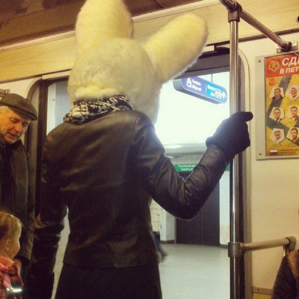 38 Crazy People Spotted on the Subway.