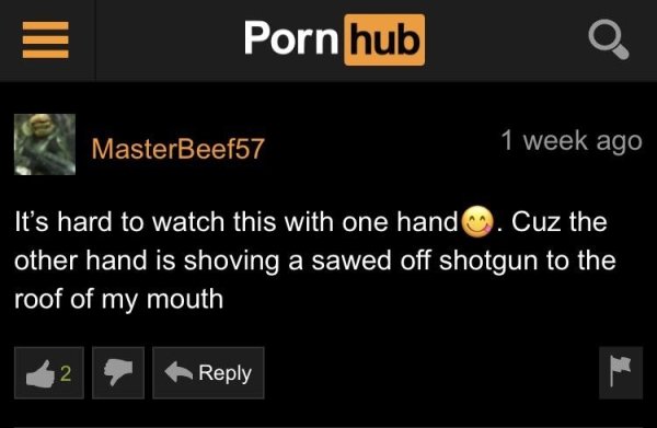 34 Wild Comments From Pornhub.