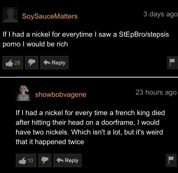 34 Wild Comments From Pornhub.