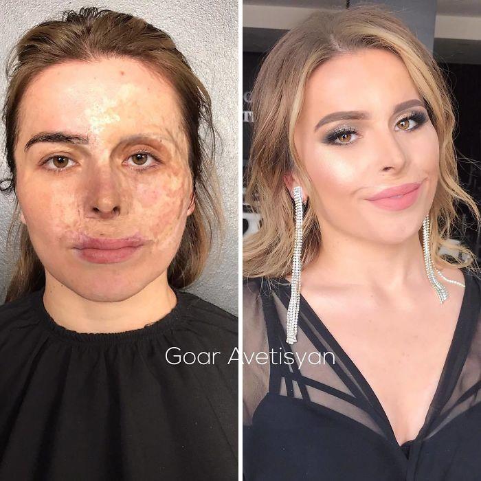 33 Incredible Makeup Transformations.