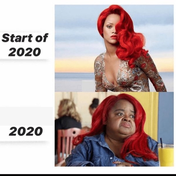 red hair - Start of 2020 2020