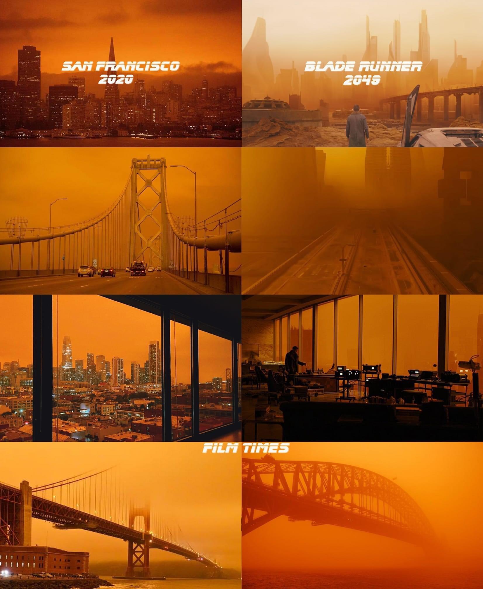 sky - San Francisco 2020 Blade Runner 2045