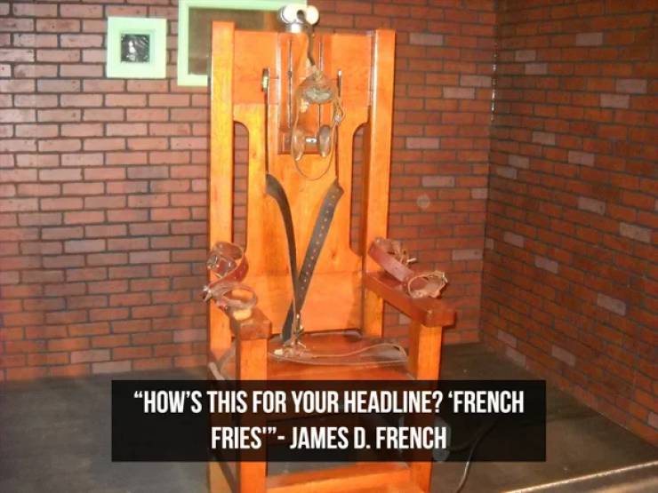 kentucky death penalty - Ol 'How'S This For Your Headline? 'French Fries'' James D. French