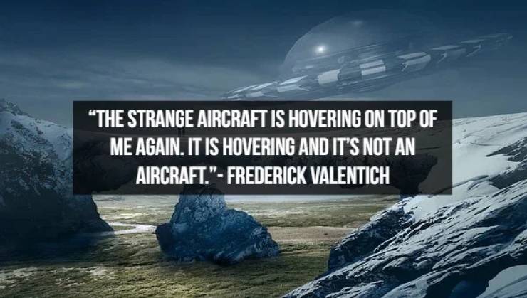 precognition dreams - 'The Strange Aircraft Is Hovering On Top Of Me Again. It Is Hovering And It'S Not An Aircraft.' Frederick Valentich