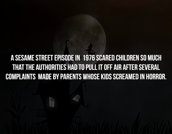 hair before and after - A Sesame Street Episode In 1976 Scared Children So Much That The Authorities Had To Pull It Off Air After Several Complaints Made By Parents Whose Kids Screamed In Horror.