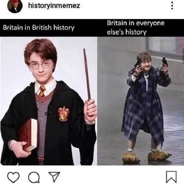 harry potter - historyinmemez Britain in British history Britain in everyone else's history