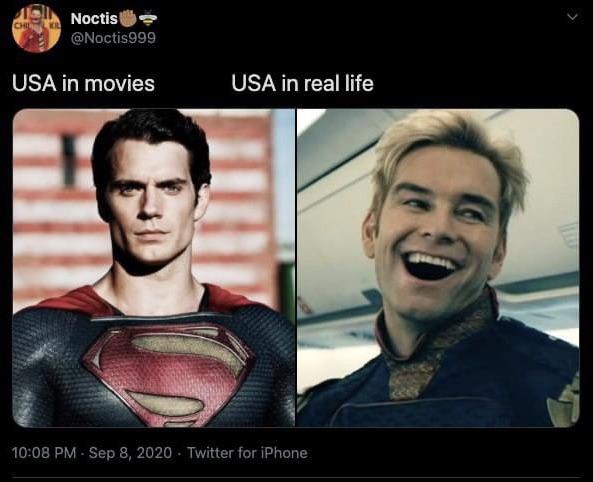 boys homelander - Noctis Usa in movies Usa in real life Twitter for iPhone