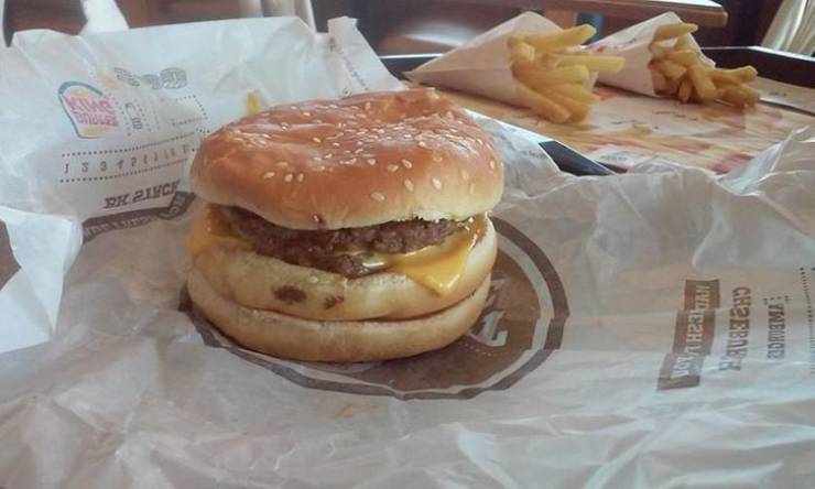 two bottom buns on a burger