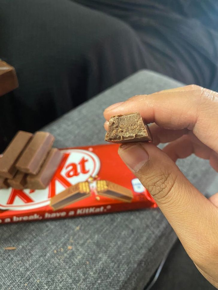 nail - at a break, have a KitKat.